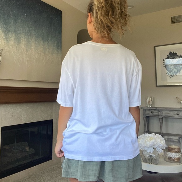 OVERSIZED PLAIN WHITE TEE SHIRT - Picture 11 of 11